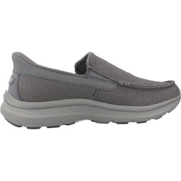 Skechers - maat 41- Pollard - WilfRood - Heren Instappers - Grijs