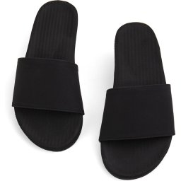 Indosole Slides Essential Heren - Maat 41/42 - Slippers - Zwart