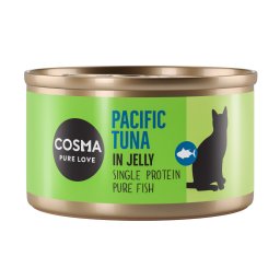 24x85g Pacifische Tonijn in Gelei Cosma Original Kattenvoer