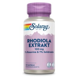 Solaray Rhodiola Extract 100mg Capsules