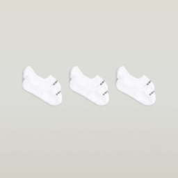 Invisible Sokken 3 Paar - Wit - Dames