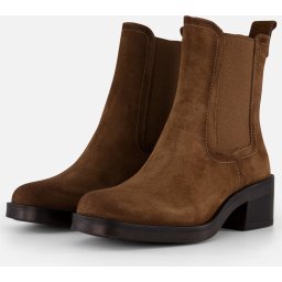 Tamaris - maat 42- Chelsea boots cognac Synthetisch - Dames