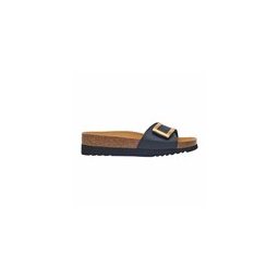 Scholl - maat 39- Sandalen Monterey Mule 1 Riem Synthetisch Leer Vrouwen - Zwart
