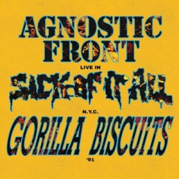 Agnostic Front - Live in N.Y.C. '91 (LP)