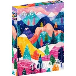 Winter’s Palette Puzzel (1000 stukjes)