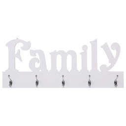 vidaXL Wandkapstok FAMILY 74x29,5 cm