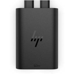 HP 65W GaN USB-C Laptop Charger Oplader Zwart