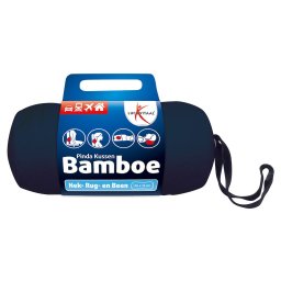 Lucovitaal Bamboe Pinda Kussen Blauw