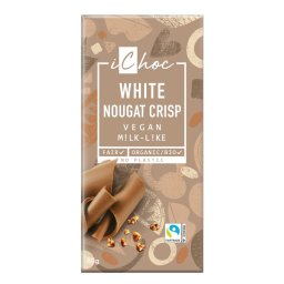 iChoc White Nougat Crisp Chocoladereep