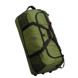 New Rebels Airmont Newark Olijf 110L Rollable Trolley Weekendtas Waterafstotend