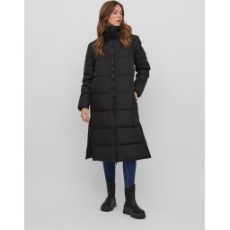 VILA Maat 36 VINILLY L/S NEW HIGH NECK LONG COAT/TB Dames