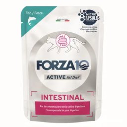 Forza 10 Intestinal Active Vet Diet voor katten 12 x 80 g - Vis