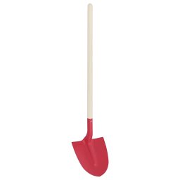 vidaXL Schep Hoofd 4 pcs Rood 39,5 x 27,5 cm Gepoedercoat staal