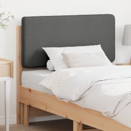 vidaXL Gestoffeerd hoofdbord Bruin en Licht Grijs 100 cm