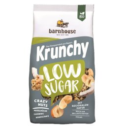 Barnhouse Krunchy Low Sugar Crazy Nuts Biologische Muesli