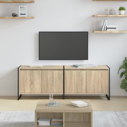 vidaXL TV-kast 140 x 36 x 49.5 cm Sonoma Bewerkt hout