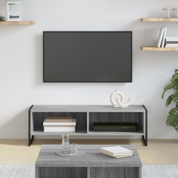 vidaXL TV-kast 100 x 36.5 x 30.5 cm Grijs Sonoma Bewerkt hout