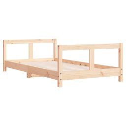 vidaXL Kinderbedframe 80x160 cm massief grenenhout