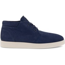 Ecco - maat 44- Ecco Street Lite M Veterschoenen Blauw Textiel