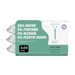 Naif Baby & Kids Water Babydoekjes 3 x 54 stuks