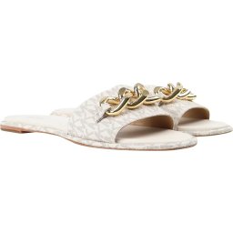 Michael Kors Scarelett Slide - maat 39 - Dames Slippers - Beige