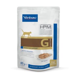 - Dubbelpak: 24 x 85g Virbac Cat Veterinary HPM Digestive Support nat kattenvoer