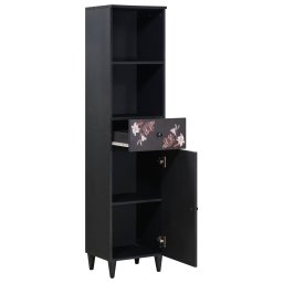 vidaXL Badkamerkast Multikleur 38 x 33,5 x 160 cm Massief Mango Hout