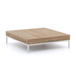 + 15% kassakorting | ROUGH-D lounge tuintafel 110x110cm - Laagste prijsgarantie!