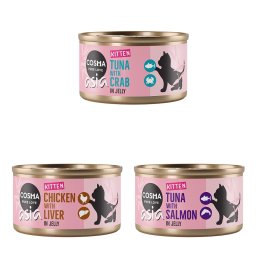 Voordeelpakket Cosma Asia Kitten in Jelly 12 x 85 g Mixpack