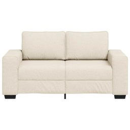 vidaXL 2-Zits Sofa Beige 160 cm Linnenmix Stoffen