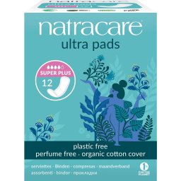 Natracare Ultra Pads Super Plus Maandverband
