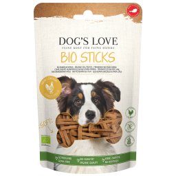 150 g Dog's Love Bio Sticks met kip