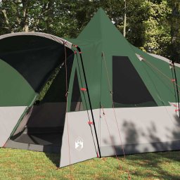vidaXL Teepee Tent 8-Persoon 8-persoons Groen