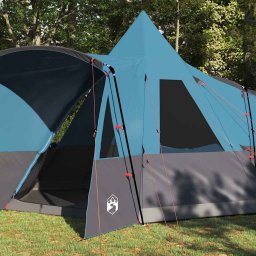 vidaXL Teepee Tent 8-Persoon 8-persoons Blauw