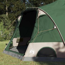 vidaXL Dome Tent voor 4 Personen 4-persoons Groen