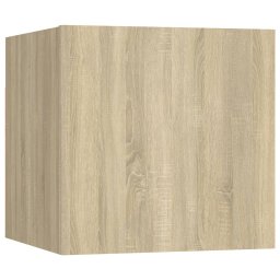 vidaXL 5-delige Tv-meubelset bewerkt hout sonoma eikenkleurig