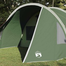 vidaXL Tunnel Tent 5-Person 5-persoons Groen en Wit