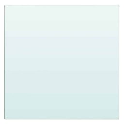 vidaXL Wandschap transparant 30x30 cm glas