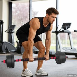 vidaXL 4-in-1 Dumbbell Barbell Kettlebell Set 20 kg Zwart en Rood