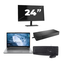 Lenovo ThinkPad L14 Gen 1 - Intel Core i5-10e Generatie - 14 inch - 8GB RAM - 256GB SSD - Windows 11 Home + 1x 24 inch Monitor