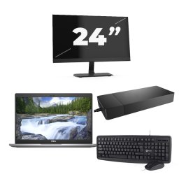 Dell Latitude 5320 - Intel Core i5-11e Generatie - 13 inch - 16GB RAM - 256GB SSD - Windows 11 Home + 1x 24 inch Monitor