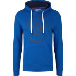 TOM TAILOR - Maat M - printed hoodie Heren Trui