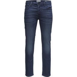 ONLY & SONS - Maat 29/34 - ONSLOOM JOG LIFE DK BLUE PK 0431 NOOS Heren Jeans -