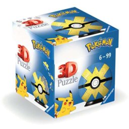 Pokemon Quick Ball 3D Puzzel (54 stukjes)
