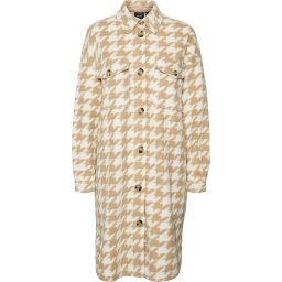 VERO MODA Maat XL VMCHRISSIE LONG CHECK SHIRT GA Dames Jas