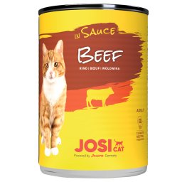 24x 415g JosiCat in Saus Rund Kattenvoer Nat