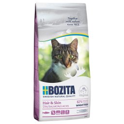 Bozita Tarwevrij Hair & Skin Kattenvoer - Dubbelpak: 2 x 2 kg