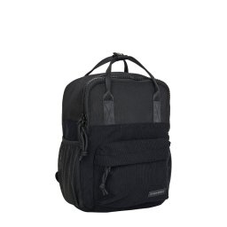 New Rebels Ribbi Juno Handel Backpack mini - Ribstof 900D Polyester 7L Lichtgewicht & Comfortabel - 23x10x31 cm - Dames & Heren Rugzak Black