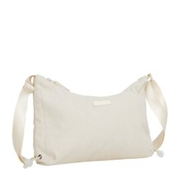 New Rebels Ribbi Rose Schoudertas 6.1L Ribstof Polyester - Comfortabele dagelijkse crossbody - Beige