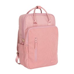 New Rebels Ribbi Milwaukee - Laptoptas Schooltas Werktas 15.6 inch Laptopvak Rugzak Rib Fabric 18L Old Pink